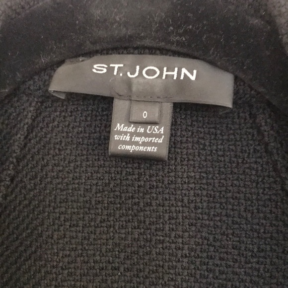 St John - Gail Knit Double Breasted Jacket - Picture 7 of 9